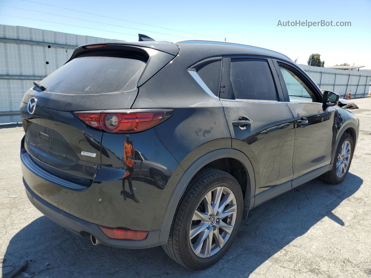 2019 Mazda Cx-5 Grand Touring Black vin: JM3KFADM4K1522287