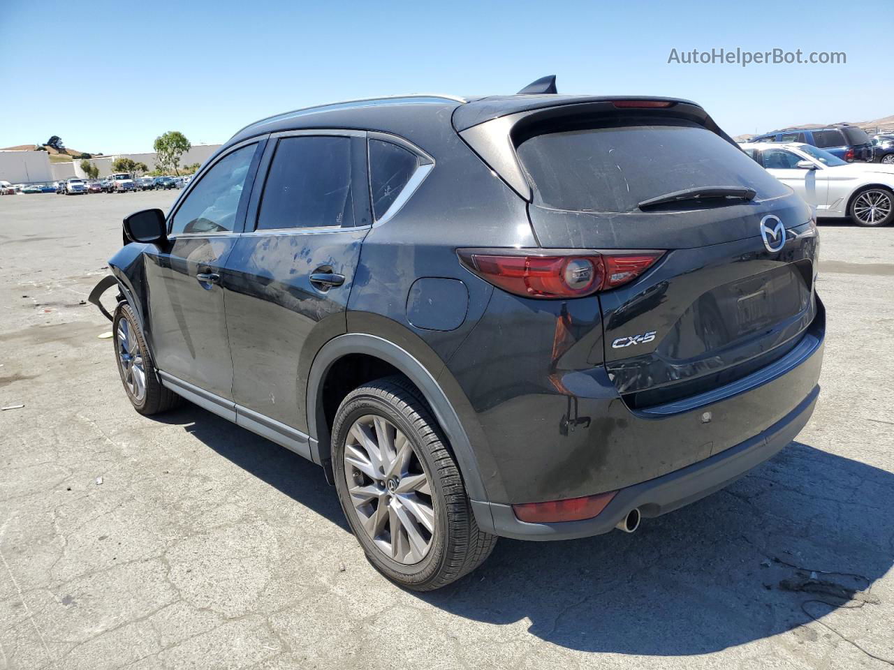 2019 Mazda Cx-5 Grand Touring Черный vin: JM3KFADM4K1522287