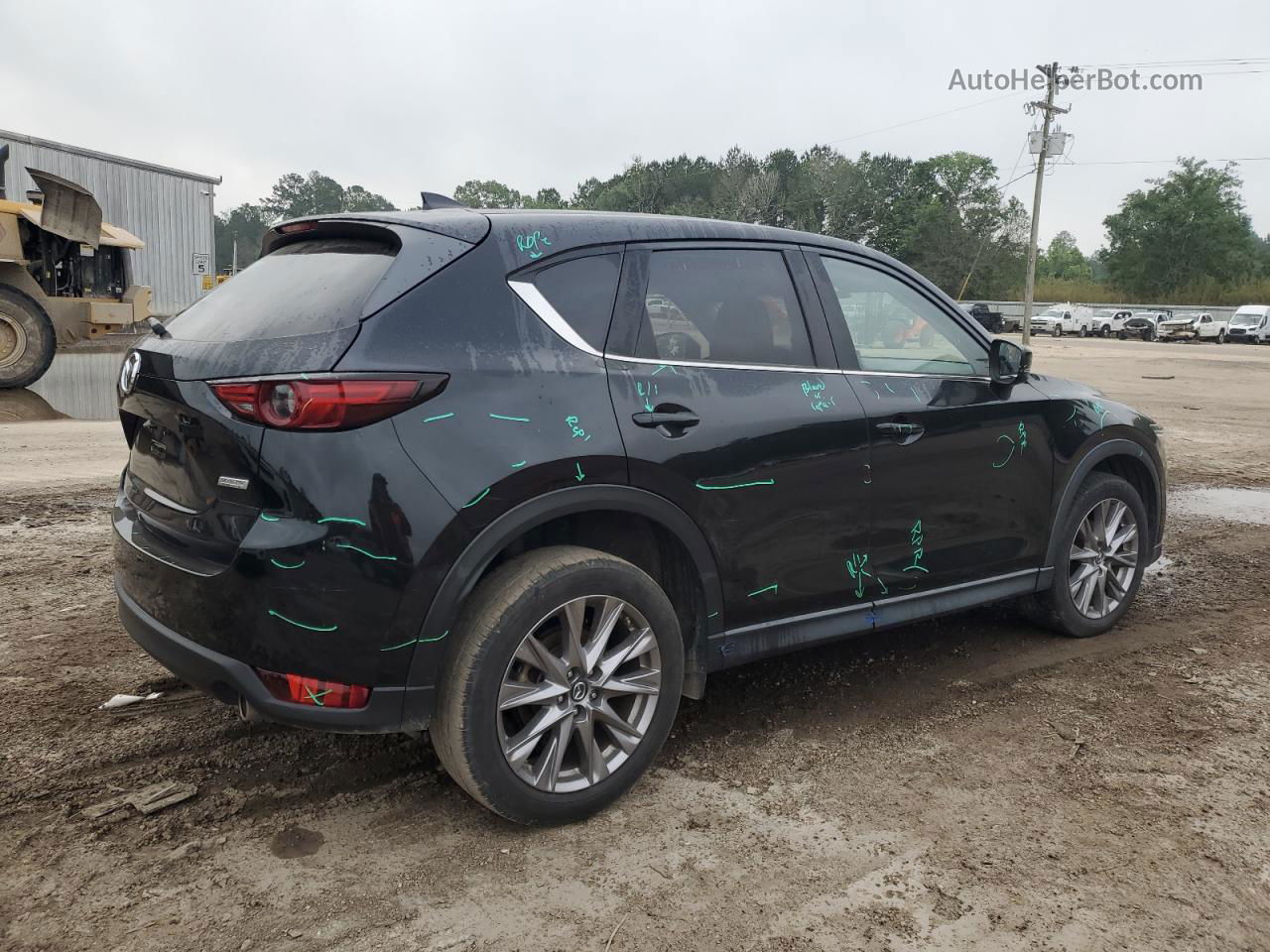 2019 Mazda Cx-5 Grand Touring Black vin: JM3KFADM4K1556133