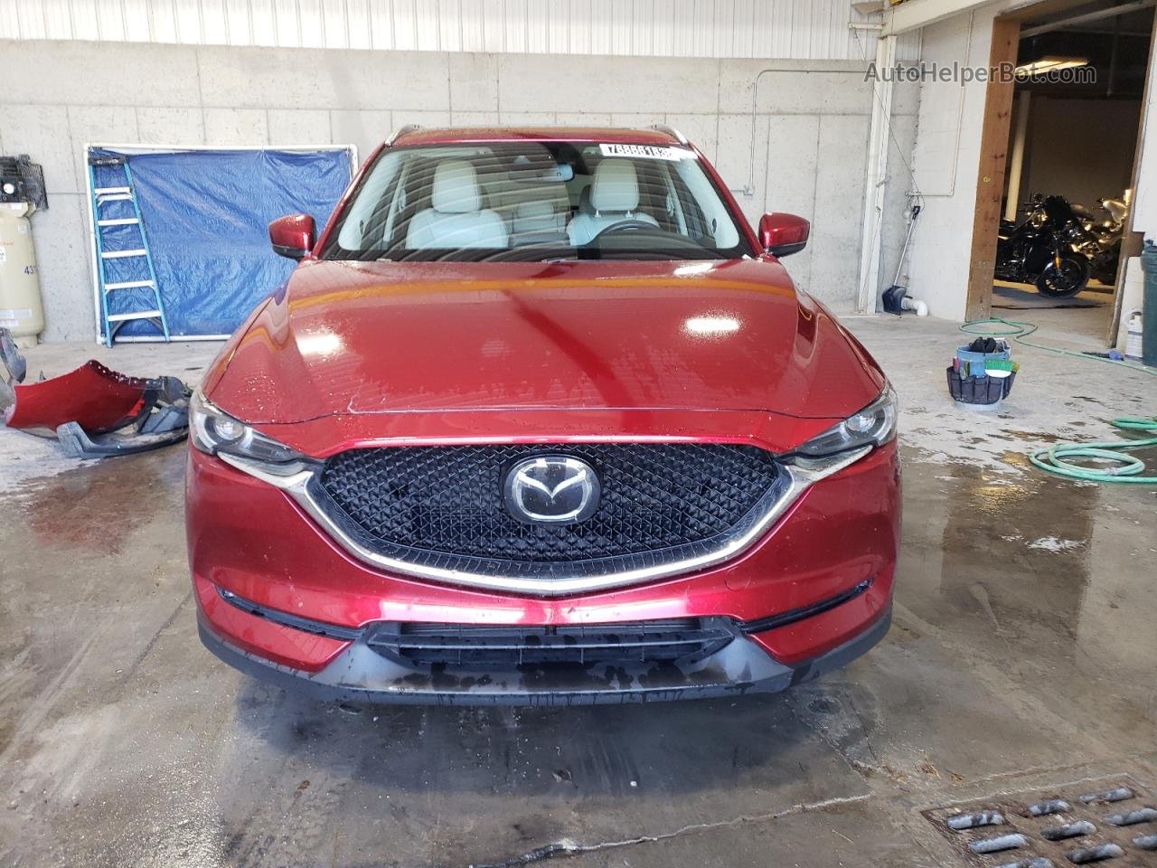 2019 Mazda Cx-5 Grand Touring Red vin: JM3KFADM4K1608375