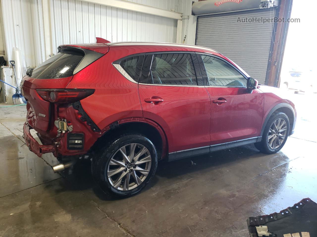 2019 Mazda Cx-5 Grand Touring Red vin: JM3KFADM4K1608375