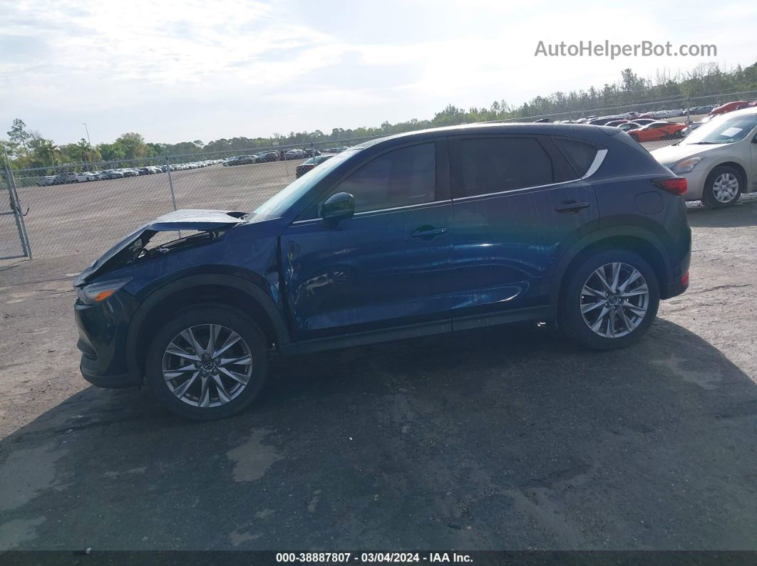 2021 Mazda Cx-5 Grand Touring Blue vin: JM3KFADM5M0301015