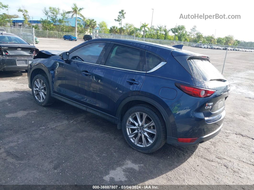 2021 Mazda Cx-5 Grand Touring Синий vin: JM3KFADM5M0301015