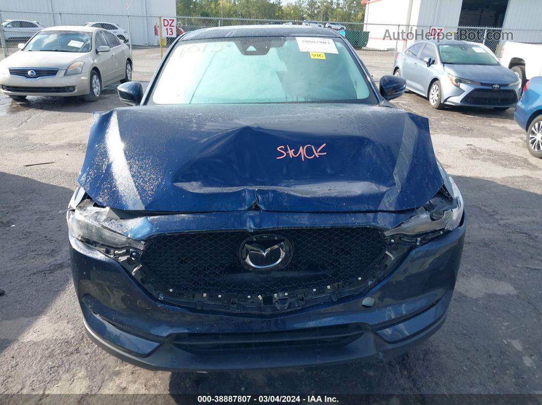 2021 Mazda Cx-5 Grand Touring Синий vin: JM3KFADM5M0301015