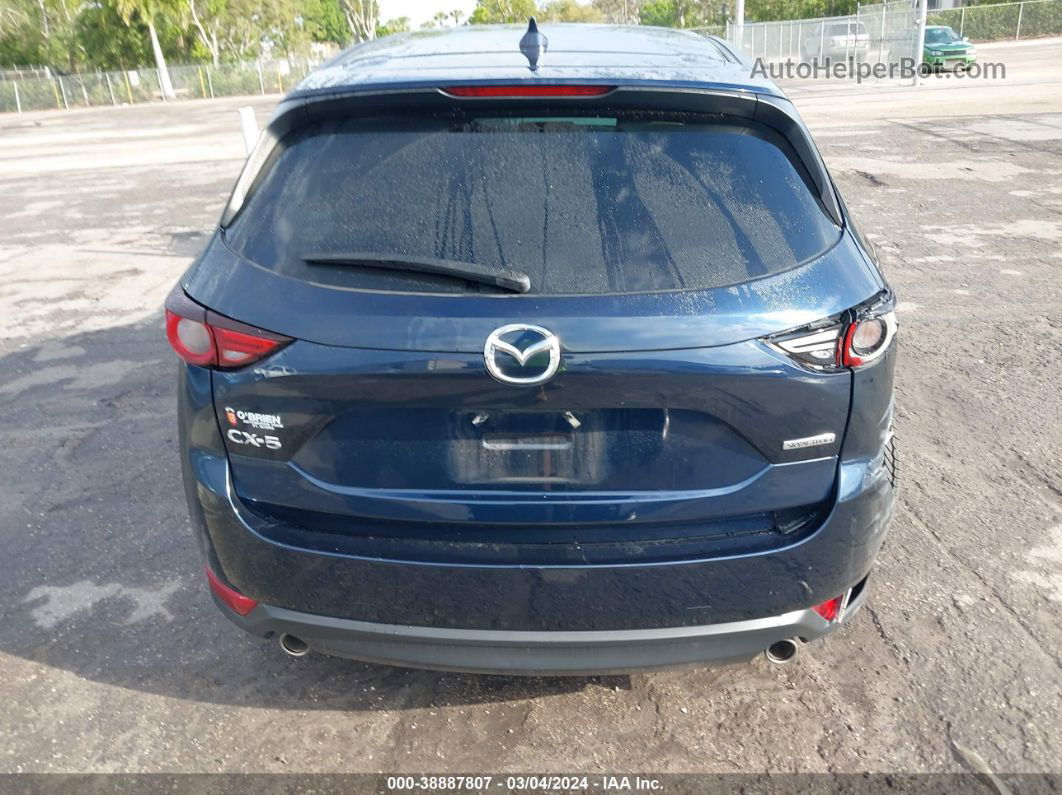 2021 Mazda Cx-5 Grand Touring Синий vin: JM3KFADM5M0301015