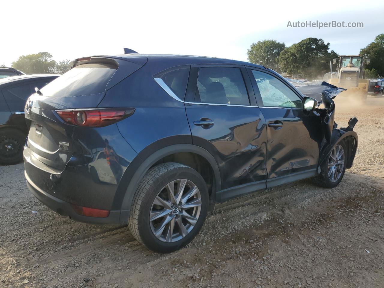 2019 Mazda Cx-5 Grand Touring Синий vin: JM3KFADM6K1588985