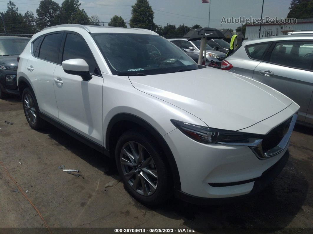 2021 Mazda Cx-5 Grand Touring White vin: JM3KFADM6M0402483