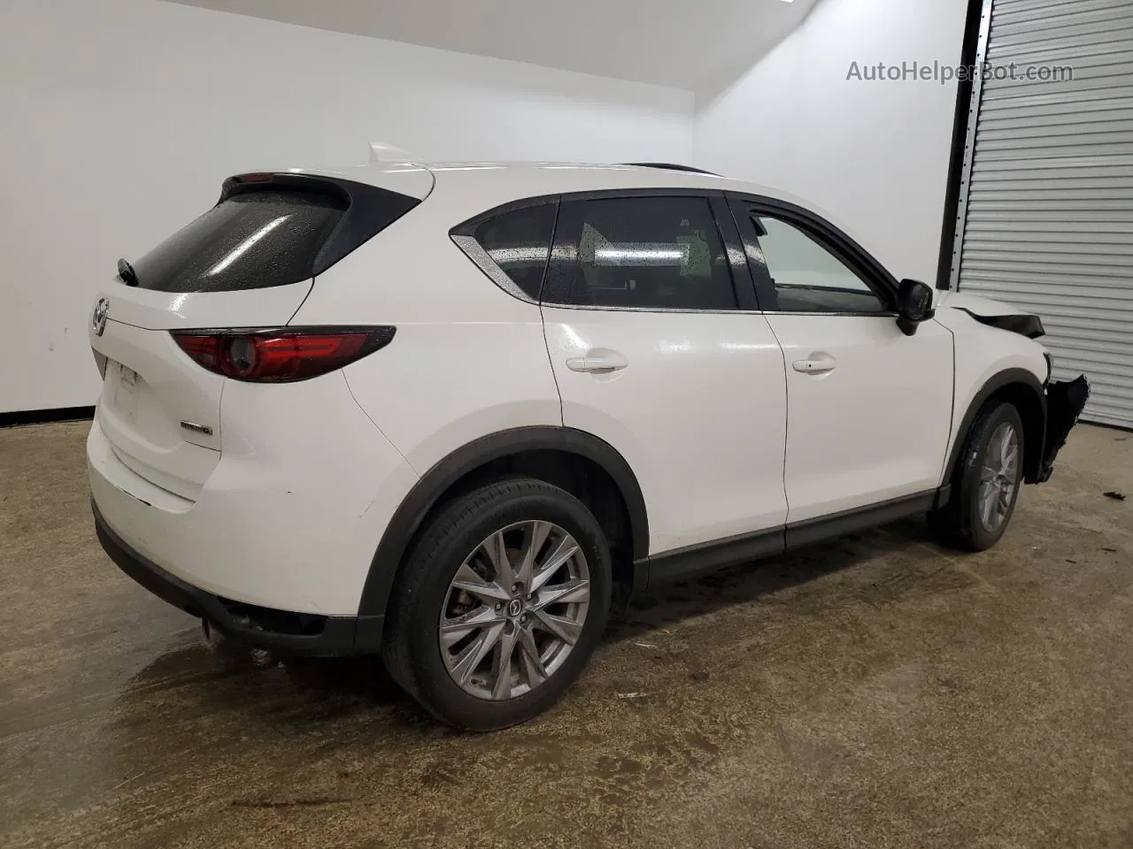 2021 Mazda Cx-5 Grand Touring Белый vin: JM3KFADM6M1328332