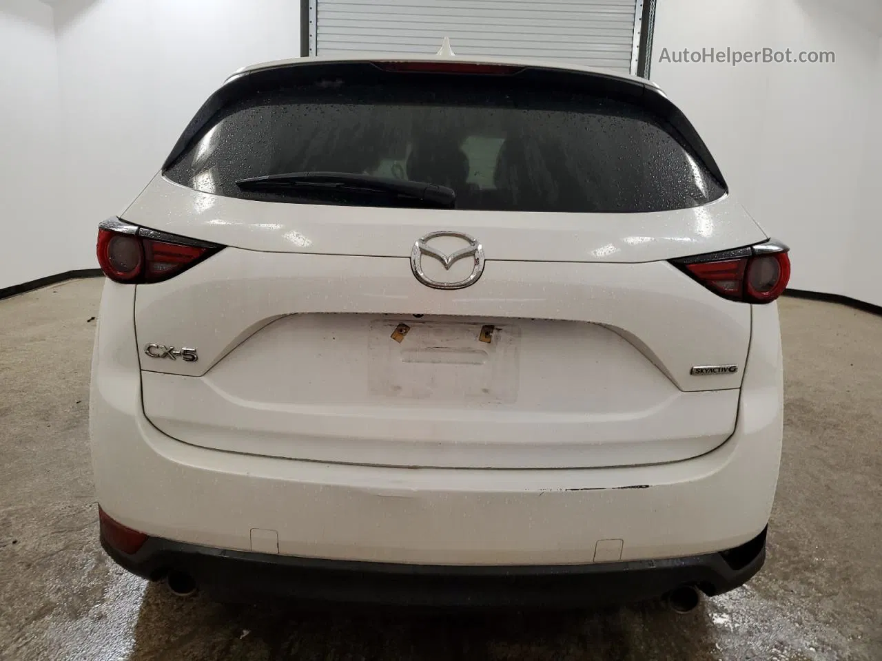 2021 Mazda Cx-5 Grand Touring Белый vin: JM3KFADM6M1328332