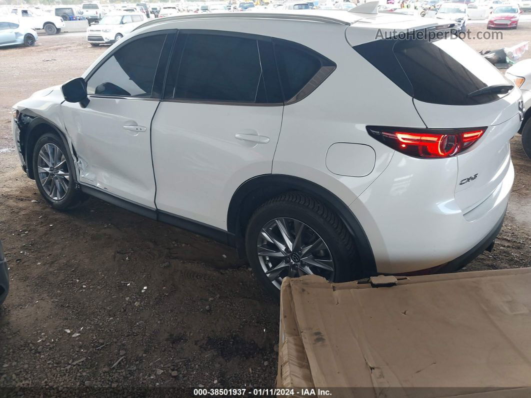 2019 Mazda Cx-5 Grand Touring White vin: JM3KFADM7K0503643