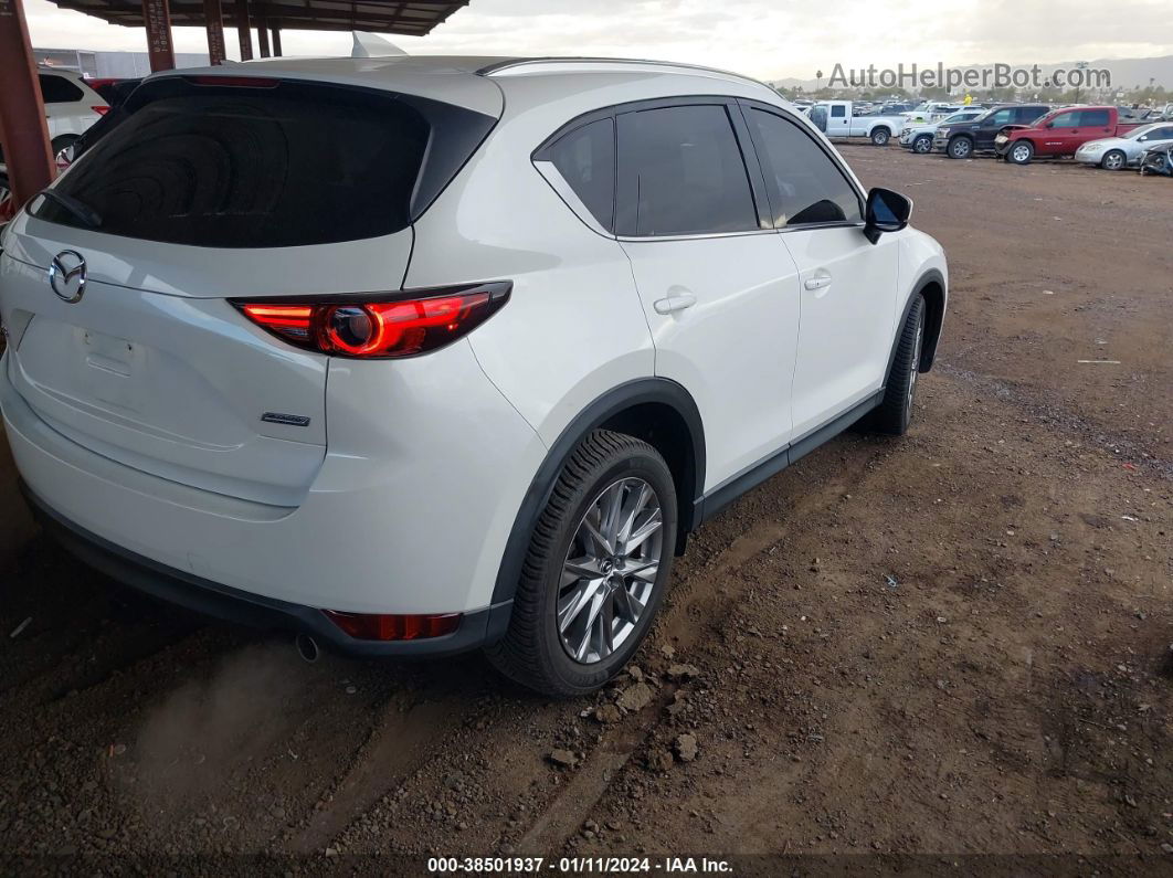 2019 Mazda Cx-5 Grand Touring White vin: JM3KFADM7K0503643