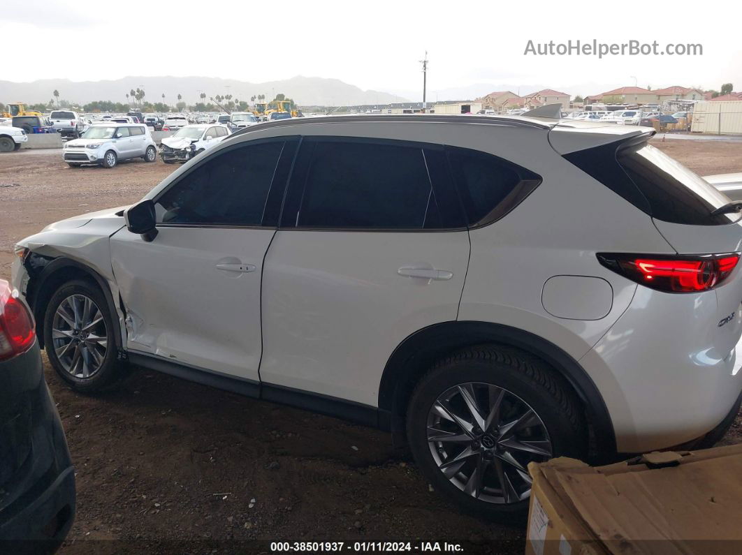 2019 Mazda Cx-5 Grand Touring White vin: JM3KFADM7K0503643