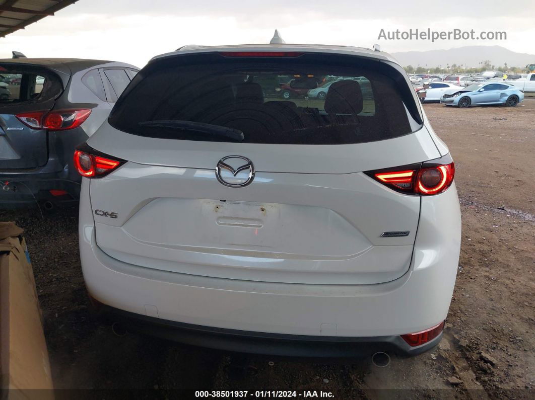 2019 Mazda Cx-5 Grand Touring White vin: JM3KFADM7K0503643