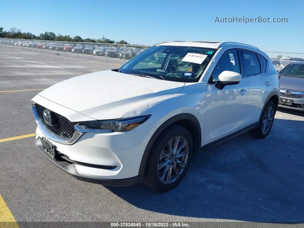 2019 Mazda Cx-5 Grand Touring White vin: JM3KFADM7K0684887