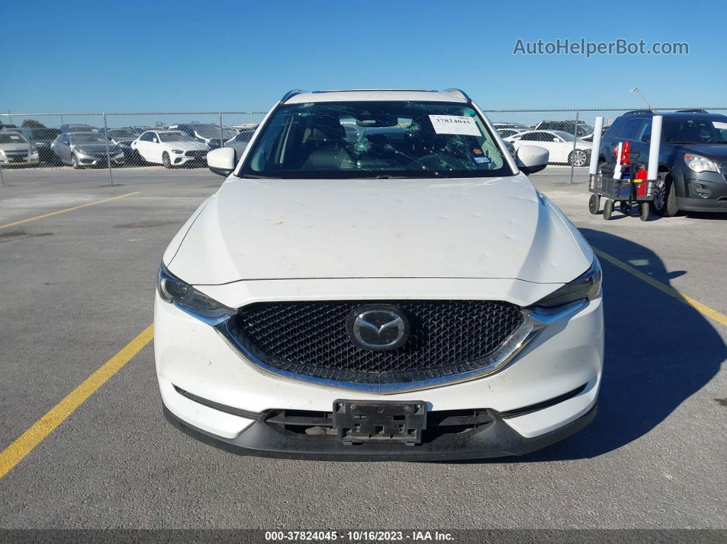 2019 Mazda Cx-5 Grand Touring White vin: JM3KFADM7K0684887