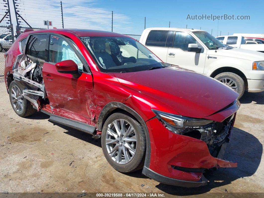 2021 Mazda Cx-5 Grand Touring Red vin: JM3KFADM7M1328324