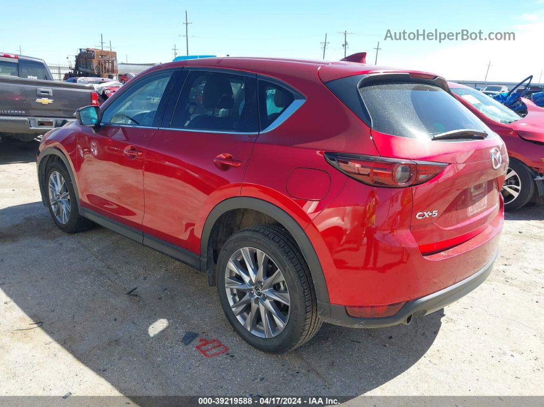 2021 Mazda Cx-5 Grand Touring Red vin: JM3KFADM7M1328324