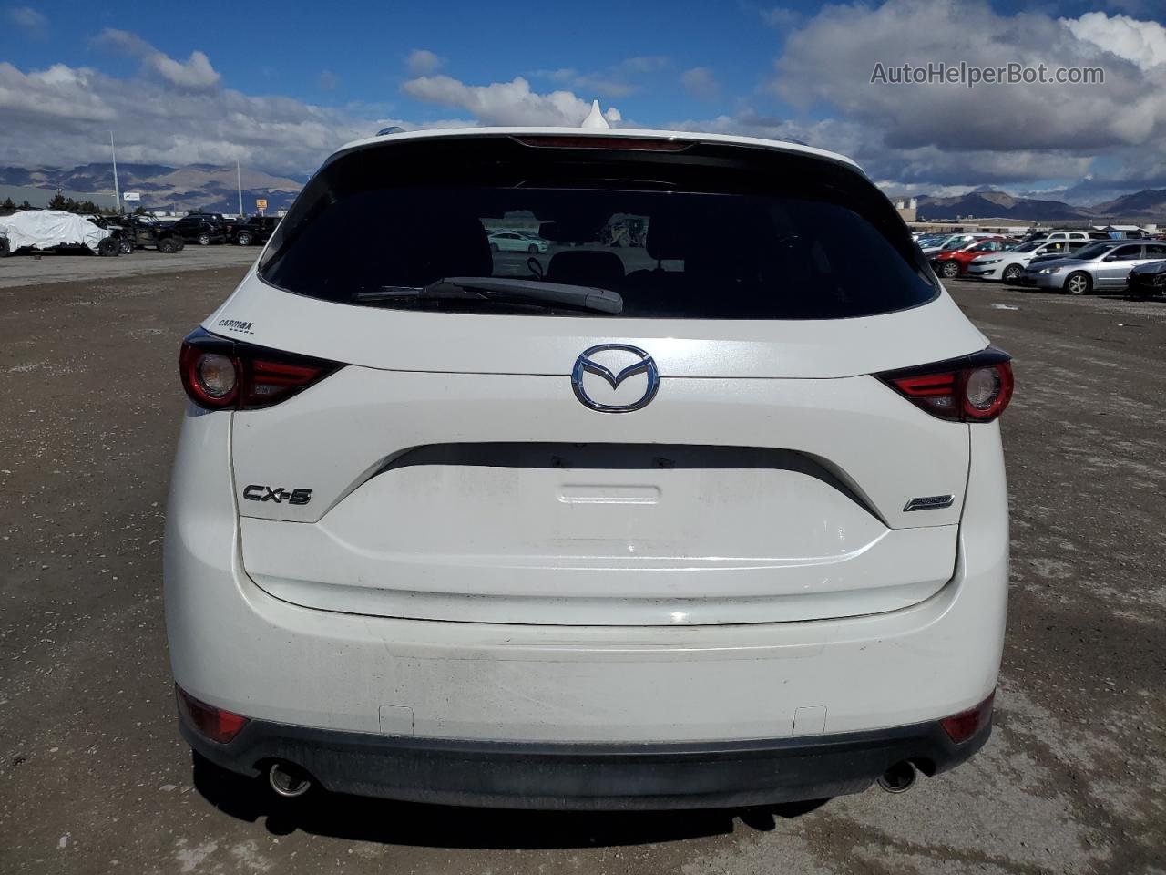 2019 Mazda Cx-5 Grand Touring Белый vin: JM3KFADM8K0626884