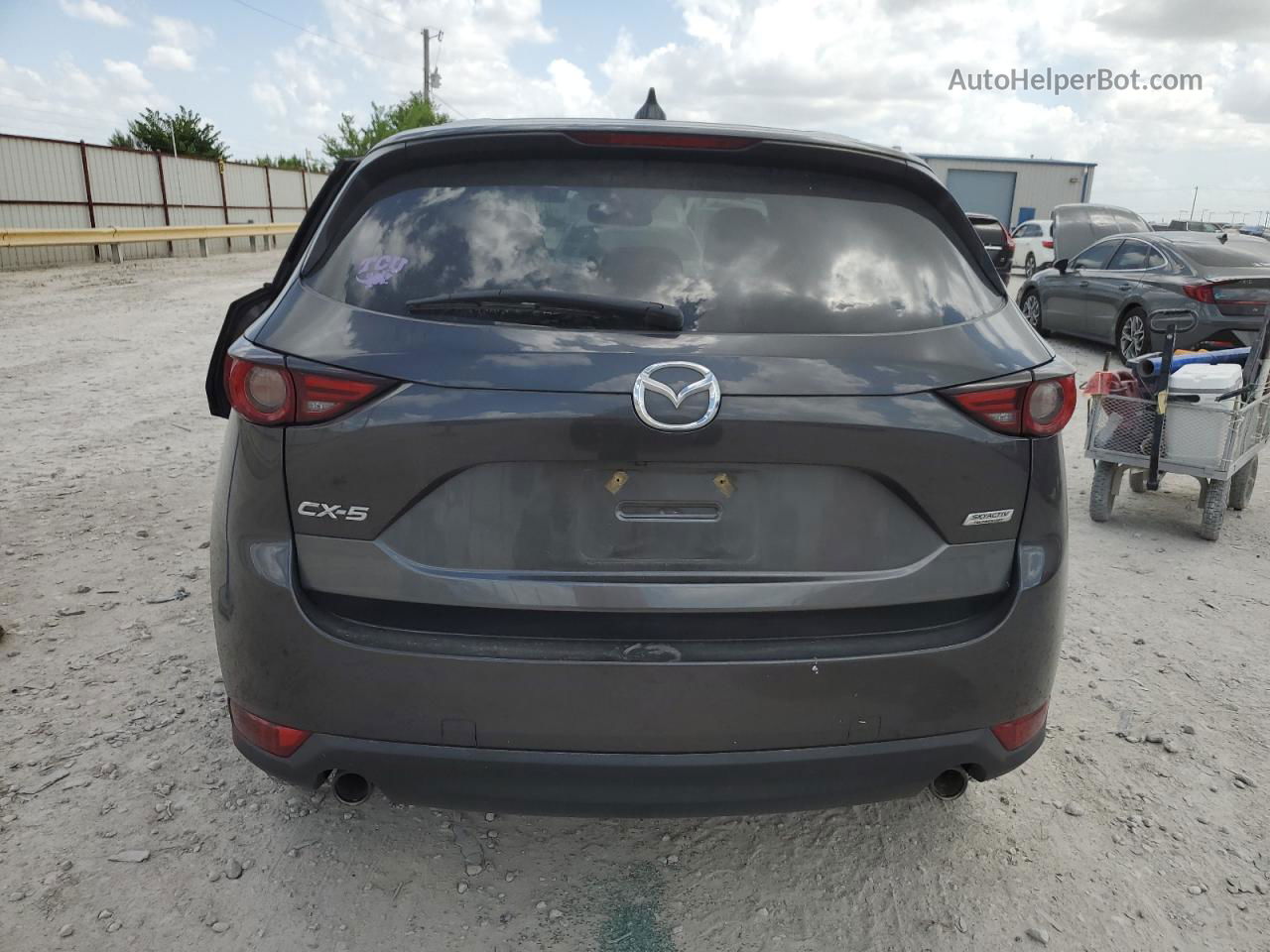 2019 Mazda Cx-5 Grand Touring Угольный vin: JM3KFADM8K1500065