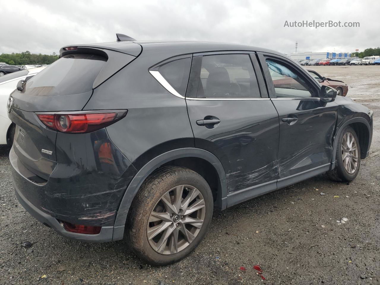 2019 Mazda Cx-5 Grand Touring Черный vin: JM3KFADM9K0609009