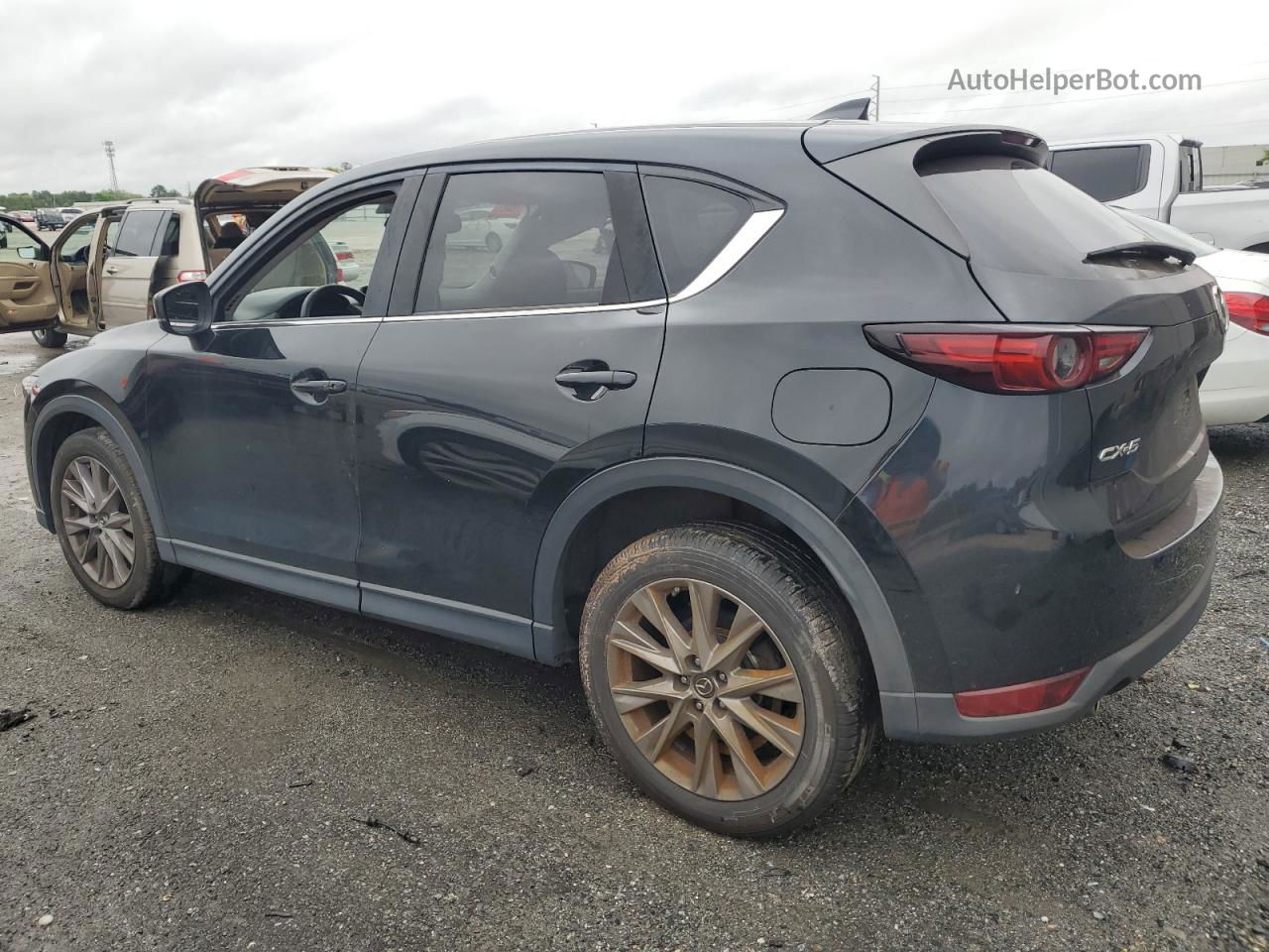 2019 Mazda Cx-5 Grand Touring Черный vin: JM3KFADM9K0609009