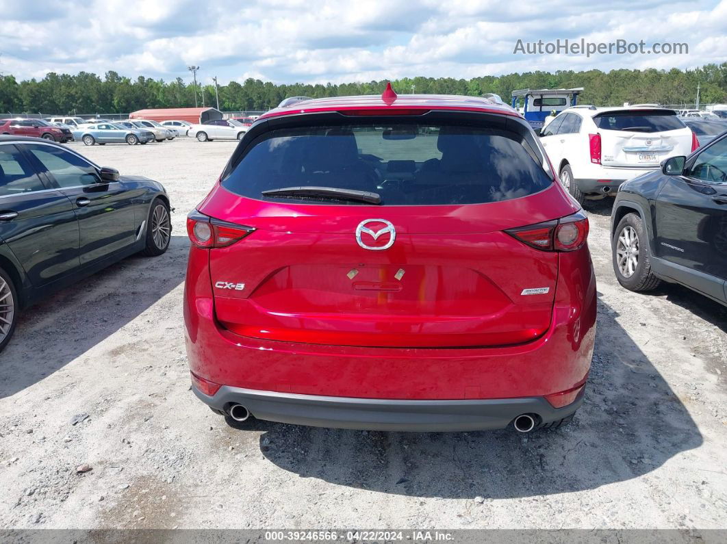 2019 Mazda Cx-5 Grand Touring Red vin: JM3KFADM9K1662447