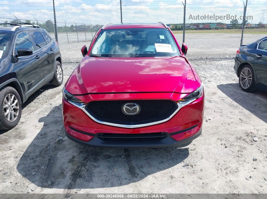 2019 Mazda Cx-5 Grand Touring Red vin: JM3KFADM9K1662447