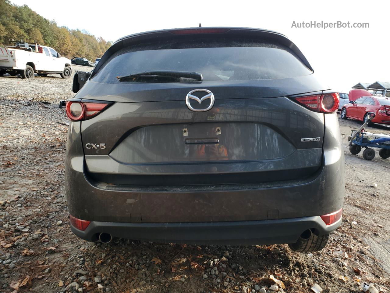 2021 Mazda Cx-5 Grand Touring Серый vin: JM3KFADM9M0400906