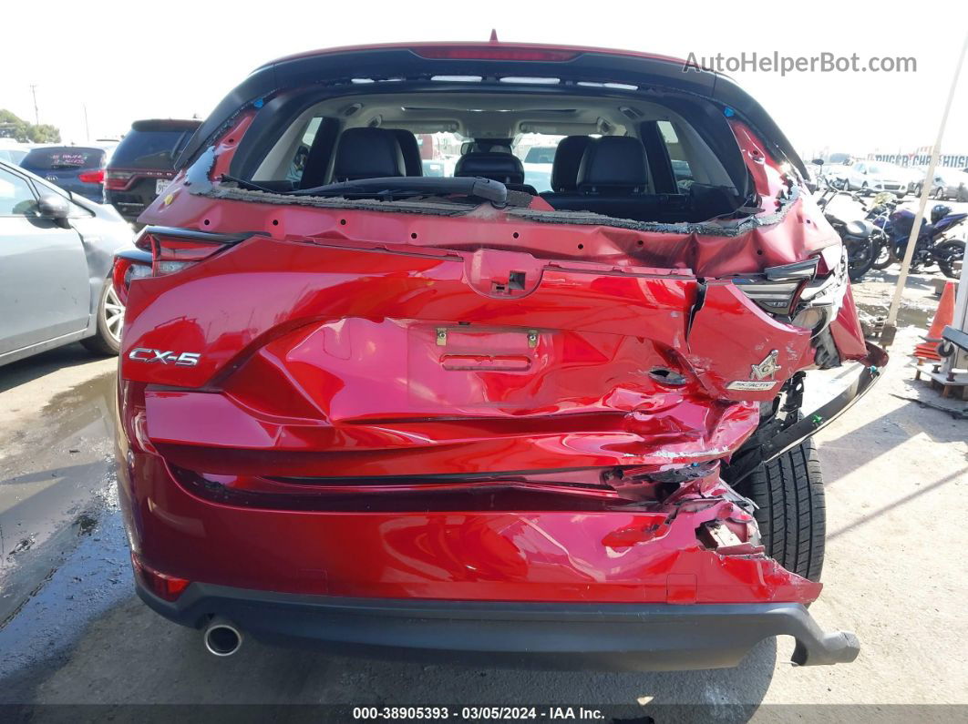 2019 Mazda Cx-5 Grand Touring Red vin: JM3KFADMXK0693924