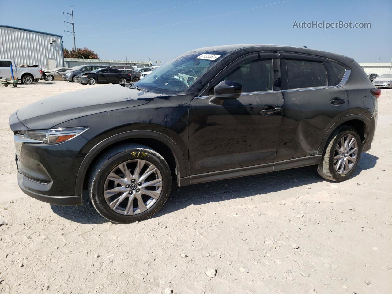 2019 Mazda Cx-5 Grand Touring Черный vin: JM3KFADMXK0697908