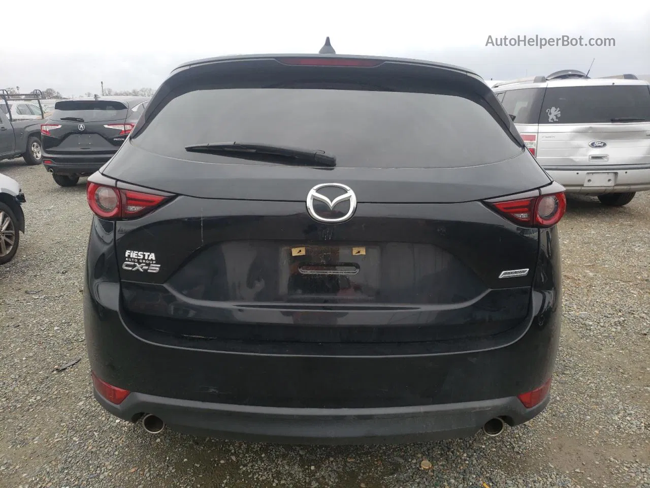 2019 Mazda Cx-5 Grand Touring Black vin: JM3KFADMXK1523654