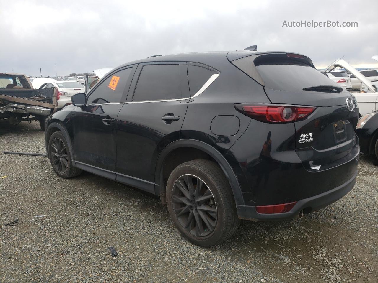 2019 Mazda Cx-5 Grand Touring Black vin: JM3KFADMXK1523654