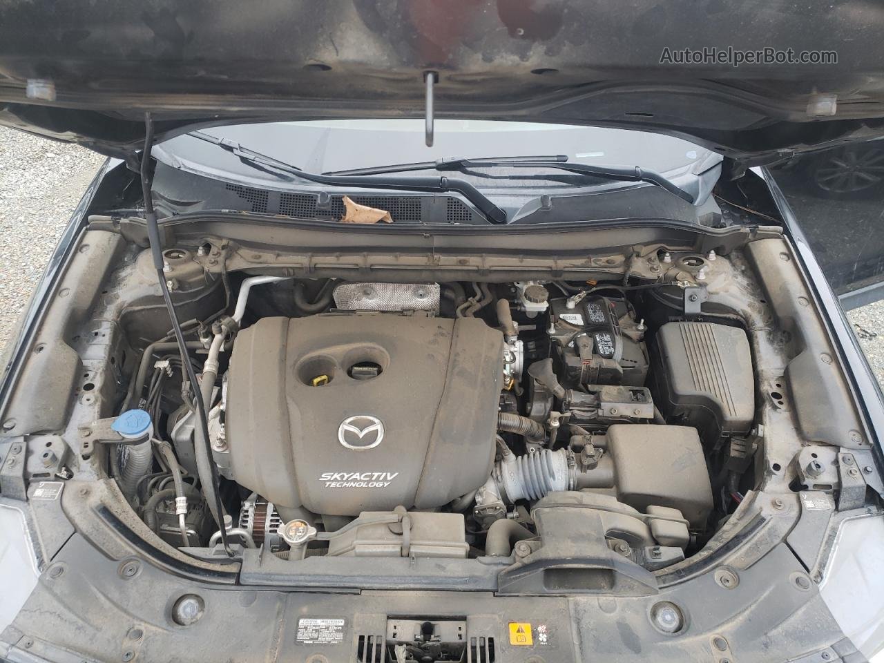 2019 Mazda Cx-5 Grand Touring Черный vin: JM3KFADMXK1523654