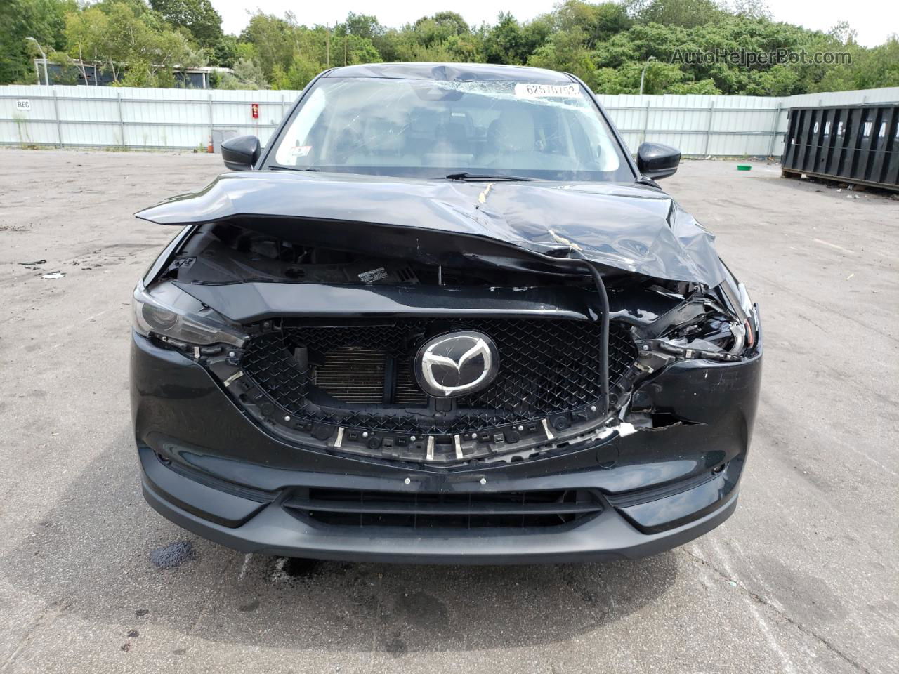 2019 Mazda Cx-5 Grand Touring Black vin: JM3KFADMXK1544987