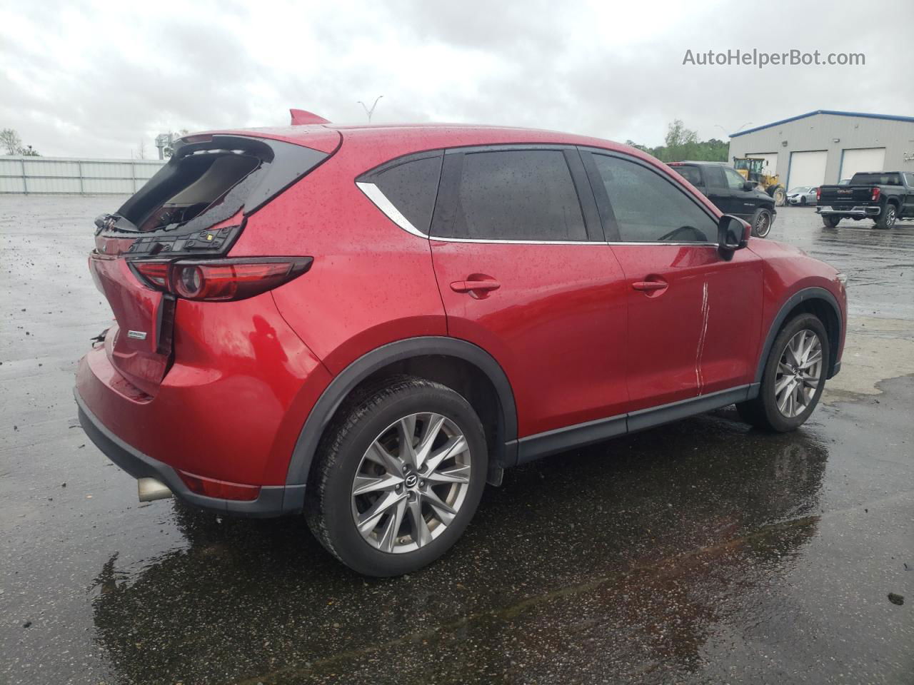 2019 Mazda Cx-5 Grand Touring Красный vin: JM3KFADMXK1596975