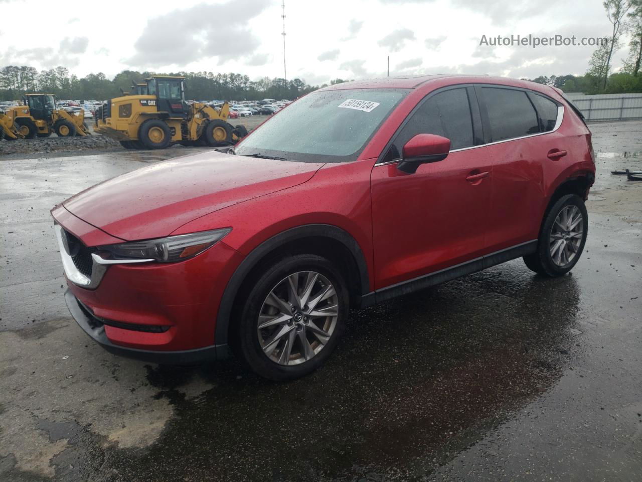 2019 Mazda Cx-5 Grand Touring Red vin: JM3KFADMXK1596975