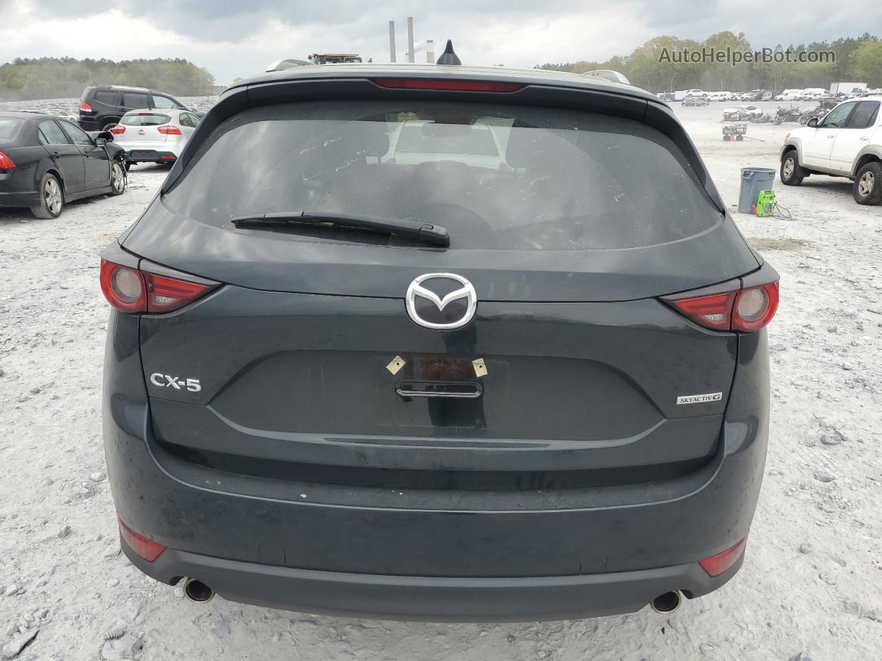 2021 Mazda Cx-5 Grand Touring Black vin: JM3KFADMXM0313483