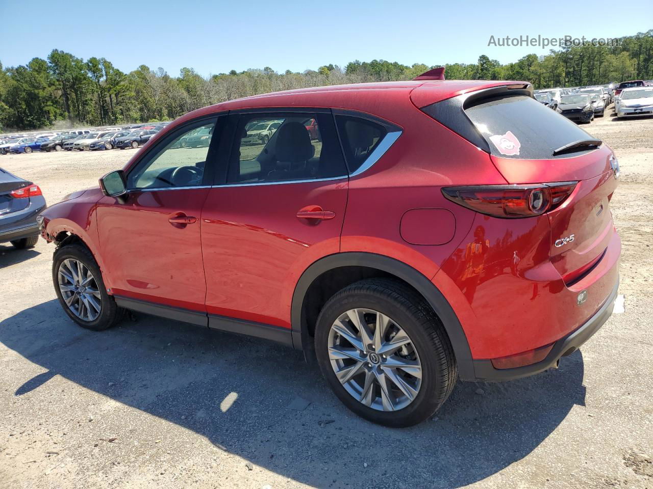 2021 Mazda Cx-5 Grand Touring Red vin: JM3KFADMXM0366474