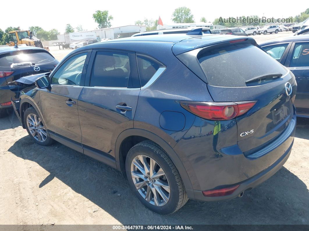 2021 Mazda Cx-5 Grand Touring Blue vin: JM3KFADMXM0472441