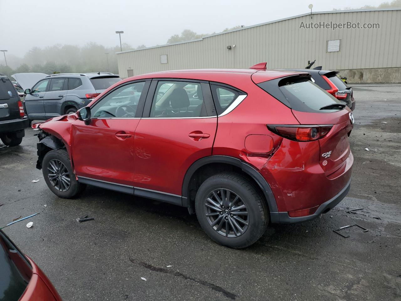 2019 Mazda Cx-5 Sport Red vin: JM3KFBBM1K0541524