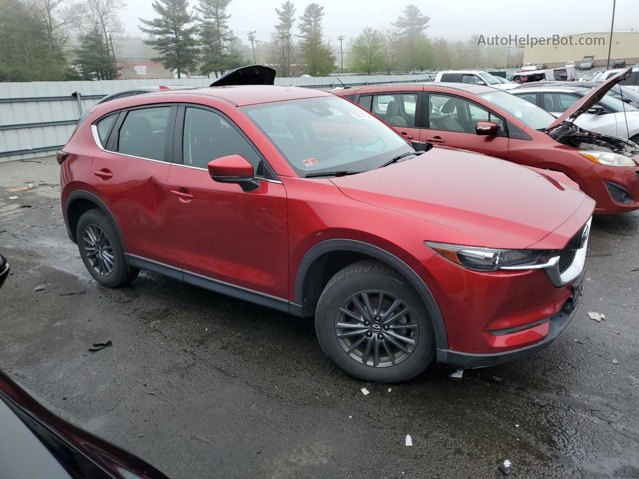 2019 Mazda Cx-5 Sport Red vin: JM3KFBBM1K0541524