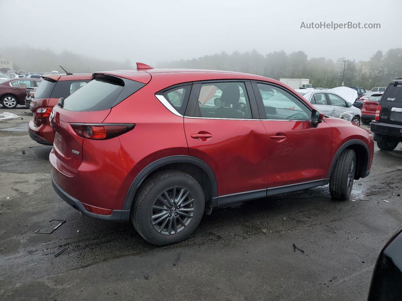 2019 Mazda Cx-5 Sport Red vin: JM3KFBBM1K0541524