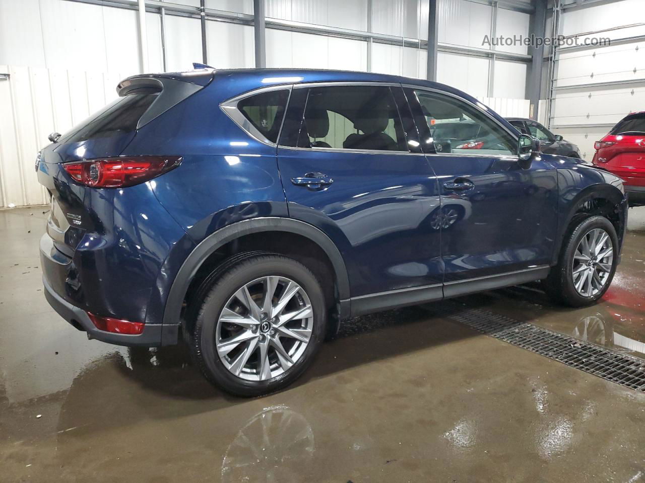 2021 Mazda Cx-5 Grand Touring Reserve Blue vin: JM3KFBAY3M0342241