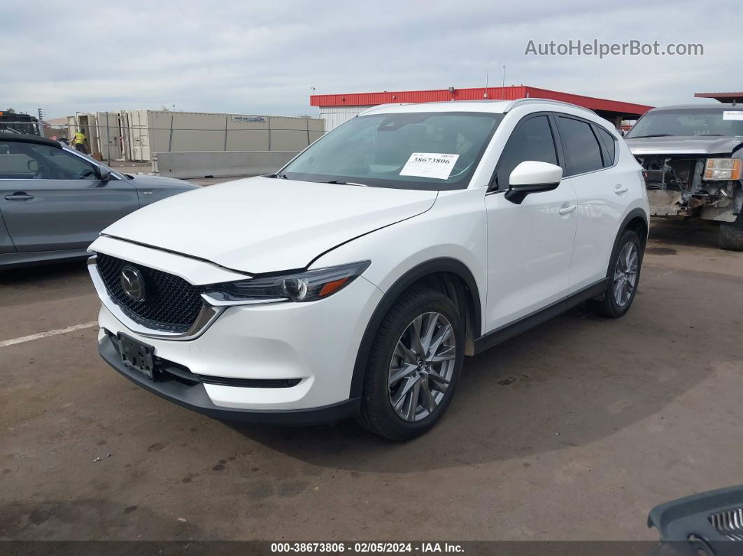 2021 Mazda Cx-5 Grand Touring Reserve White vin: JM3KFBAY4M0409249