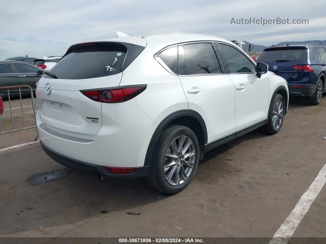 2021 Mazda Cx-5 Grand Touring Reserve White vin: JM3KFBAY4M0409249