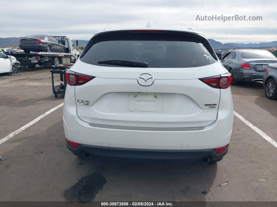 2021 Mazda Cx-5 Grand Touring Reserve White vin: JM3KFBAY4M0409249