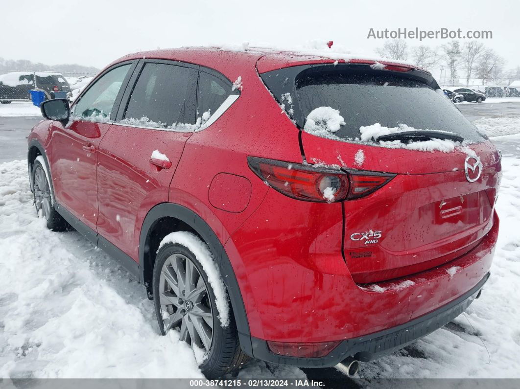 2021 Mazda Cx-5 Grand Touring Reserve Red vin: JM3KFBAY5M0457343