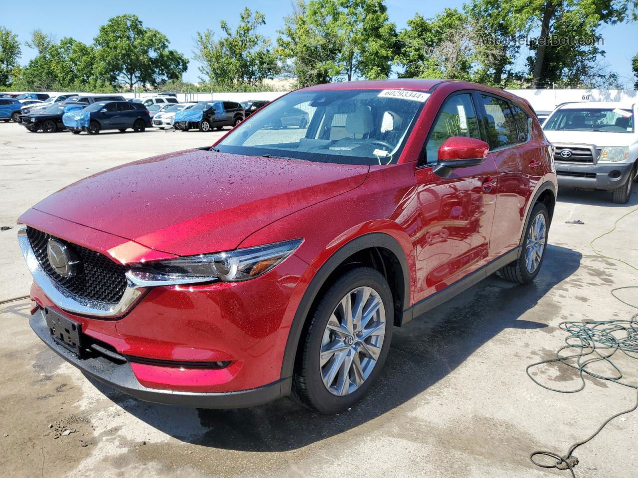 2021 Mazda Cx-5 Grand Touring Reserve Red vin: JM3KFBAY5M0476460