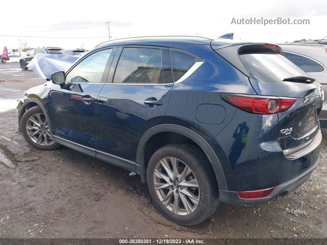 2021 Mazda Cx-5 Grand Touring Reserve Dark Blue vin: JM3KFBAY6M0441040