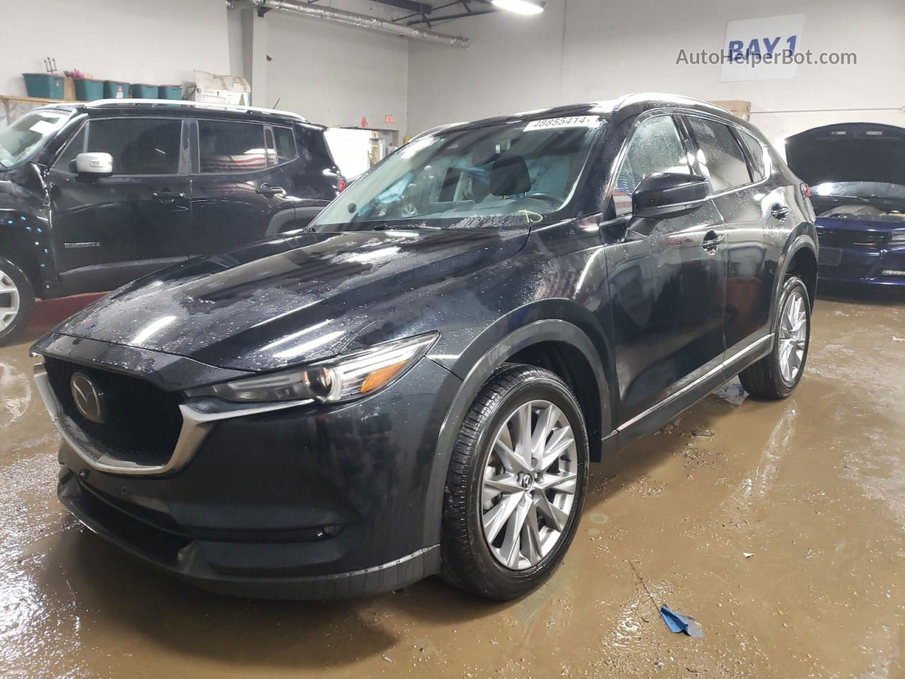 2021 Mazda Cx-5 Grand Touring Reserve Черный vin: JM3KFBAY7M0301157